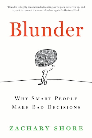 Book cover for Blunder by Zachary Shore